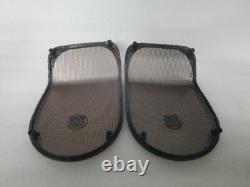 06-13 Harley Davidson Touring Boom Audio Saddlebag Speaker Lid Grilles