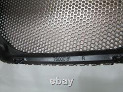 06-13 Harley Davidson Touring Boom Audio Saddlebag Speaker Lid Grilles
