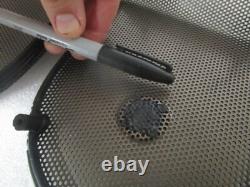 06-13 Harley Davidson Touring Boom Audio Saddlebag Speaker Lid Grilles