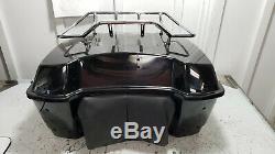 08-18 Harley Davidson Touring Electra Glide Rear Luggage Tour Pack Pak Trunk Box