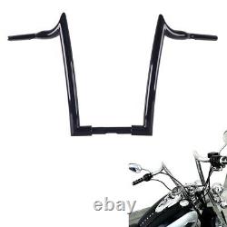 1-1/2 Black 16 Ape Hangers Handlebar for Harley Touring Softail Dyna Sportster