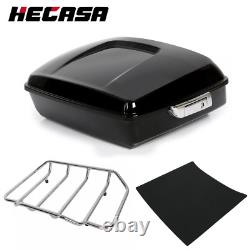 10.7 Chopped Moto Trunk Luggage Rack For Harley Road Street Glide 2014-2025