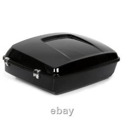 10.7 Chopped Moto Trunk Luggage Rack For Harley Road Street Glide 2014-2025