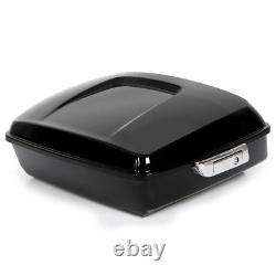 10.7 Chopped Moto Trunk Luggage Rack For Harley Road Street Glide 2014-2025