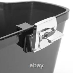 10.7 Chopped Pack Luggage Trunk with Rack For Harley Davidson Touring 1997-2013