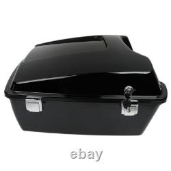 10.7 Chopped Pack Trunk Latch Fit For Harley Tour Pak Street Road Glide 1997-13