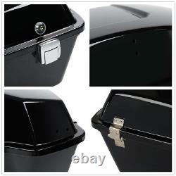 10.7 Chopped Pack Trunk Latch Fit For Harley Tour Pak Street Road Glide 1997-13