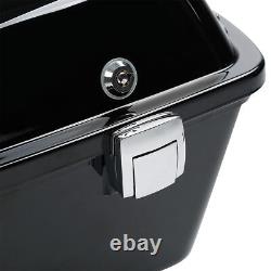 10.7 Chopped Pack Trunk Latch Fit For Harley Tour Pak Street Road Glide 1997-13