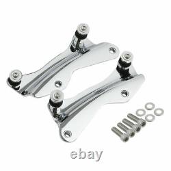 10.7 Chopped Pack Trunk Mount Docking Fit For Harley Electra Road Glide 14-22