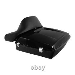 10.7 Chopped Trunk Backrest Solo Rack Fit For Harley Tour Pak Touring 14-24 19