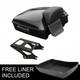 10.7 Chopped Trunk Latch Pad Mount Rack Fit For Harley Tour Pak Touring 14-23