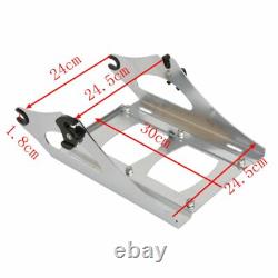 10.7'' Chopped Trunk Pad Mount Docking Kit Fit For Harley Tour Pak Touring 14-up