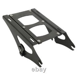 10.7 Chopped Trunk Plate Pad Rack Docking Fit For Harley Touring 2014-2025