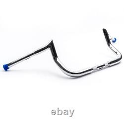 10 Meathook 1-1/4 Monkey Bar Ape Hanger Handlebar For Harley Touring 1996-2022