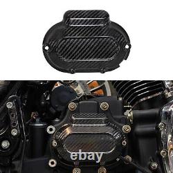 100% Carbon Fiber Clutch Transmission Trim Cover for Harley 2017-2023 Touring FL