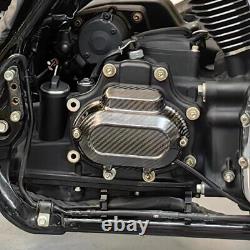 100% Carbon Fiber Clutch Transmission Trim Cover for Harley 2017-2023 Touring FL