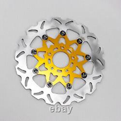 11.8 Gold Floating Front Brake Rotor for Harley 08-2022 Touring FLHR FLHX FLHTK