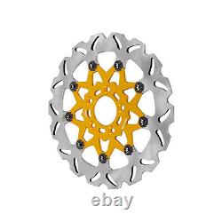 11.8 Gold Floating Front Brake Rotor for Harley 08-2022 Touring FLHR FLHX FLHTK