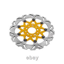 11.8 Gold Floating Front Brake Rotor for Harley 08-2022 Touring FLHR FLHX FLHTK