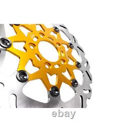 11.8 Gold Floating Front Brake Rotor for Harley 08-2022 Touring FLHR FLHX FLHTK