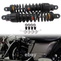 13.5 Shocks Absorbers Suspension Universal Fit For Harley Touring Electra Glide