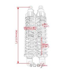 13.5 Shocks Absorbers Suspension Universal Fit For Harley Touring Electra Glide