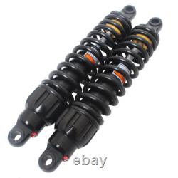 13.5 Shocks Absorbers Suspension Universal Fit For Harley Touring Electra Glide
