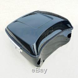 13.7 King Pack Trunk For Harley Tour Pak Touring Road Street Glide 14-19 18 17