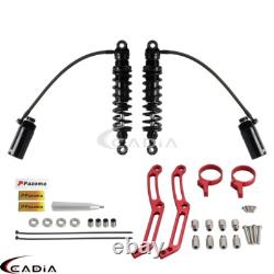 13 Remote Reservoir Rear Suspensions Shock For Harley Touring Glide 2014-2024