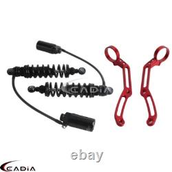 13 Remote Reservoir Rear Suspensions Shock For Harley Touring Glide 2014-2024