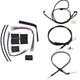 14 Ape Extended Touring Brake Clutch Cable Kit For Harley 2000-2006 No Cruise