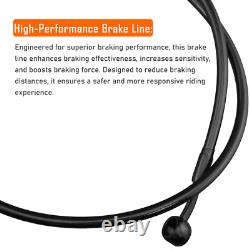 14 Ape Extended Touring Brake Clutch Cable Kit for Harley 2000-2006 No Cruise