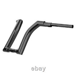 14 Rise Handlebar Drag Ape Hanger Bar Fit For Harley Touring Glide CVO 14-20