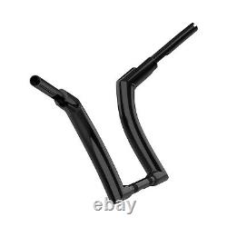 14 Rise Handlebar Drag Ape Hanger Bar Fit For Harley Touring Glide CVO 14-20