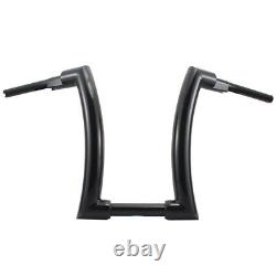 16 Ape Hanger Fat Bars Handlebars 2For Harley Touring Sportster Softail Dyna