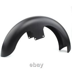 19 Matte Black Front Fender For Harley Touring Electra Street Glide Road King