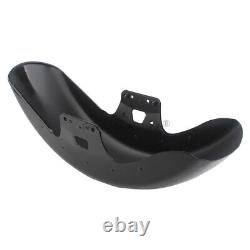 19'' Wheel Vivid Black Front Fender For Harley Road Street Glide Touring 2014-Up