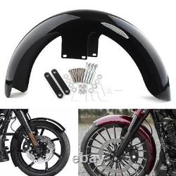 19 Wheel Wrap Vivid Black Front Fender For Harley Touring CVO Road Street Glide