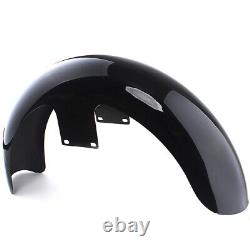 19 Wheel Wrap Vivid Black Front Fender For Harley Touring CVO Road Street Glide