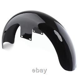 19 Wheel Wrap Vivid Black Front Fender For Harley Touring CVO Road Street Glide