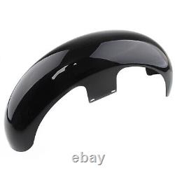 19 Wheel Wrap Vivid Black Front Fender For Harley Touring CVO Road Street Glide