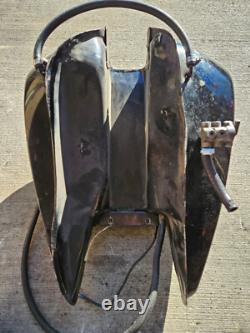 1980 Harley Davidson Tour Glide Flt Black Fuel Tank Gas Canister Petrol