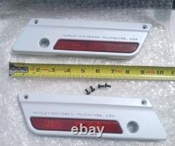 1993-2013 Harley Davidson Touring Edge Cut Saddlebag Latch Cover Set 90200421