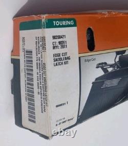 1993-2013 Harley Davidson Touring Edge Cut Saddlebag Latch Cover Set 90200421