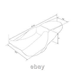 2-Up Driver Passenger Seat Fit For Harley Touring Street Road Glide 2009-2023 22
