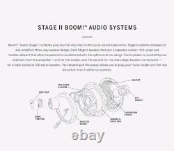 2 x OEM Harley-Davidson 6.5 Boom Audio Stage 2 Tour Pak & Trike Body Speakers