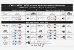 2 x OEM Harley-Davidson 6.5 Boom Audio Stage 2 Tour Pak & Trike Body Speakers
