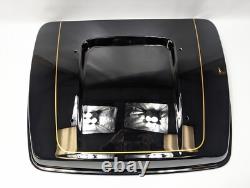 2014-2023 Harley-Davidson Tour Pak Lid Vivid Black with Gold Pinstripe FLHTK FLT