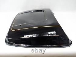 2014-2023 Harley-Davidson Tour Pak Lid Vivid Black with Gold Pinstripe FLHTK FLT