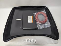 2014-2023 Harley-Davidson Tour Pak Lid Vivid Black with Gold Pinstripe FLHTK FLT